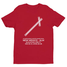 Load image into Gallery viewer, alm alamogordo nm t shirt, Red