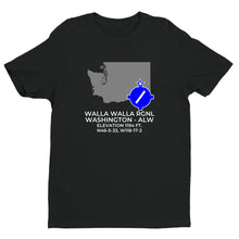 Load image into Gallery viewer, WALLA WALLA RGNL near WALLA WALLA; WASHINGTON (ALW; KALW) T-Shirt
