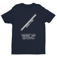 Load image into Gallery viewer, aph fort a p hill va t shirt, Navy