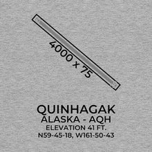 Load image into Gallery viewer, AQH facility map in QUINHAGAK; ALASKA