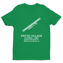 Load image into Gallery viewer, arc arctic village ak t shirt, Green