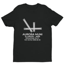 Load image into Gallery viewer, arr chicago aurora il t shirt, Black
