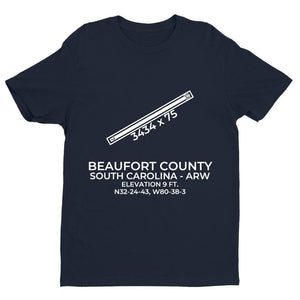 arw beaufort sc t shirt, Navy