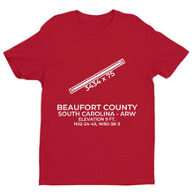 Load image into Gallery viewer, arw beaufort sc t shirt, Red