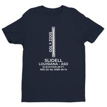 Load image into Gallery viewer, asd slidell la t shirt, Navy
