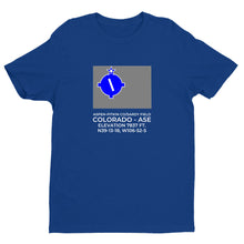 Load image into Gallery viewer, ASPEN-PITKIN CO/SARDY FIELD near ASPEN; COLORADO (ASE; KASE) T-Shirt