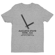 Load image into Gallery viewer, AUG facility map in AUGUSTA; MAINE