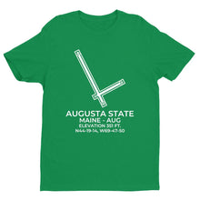 Load image into Gallery viewer, aug augusta me t shirt, Green