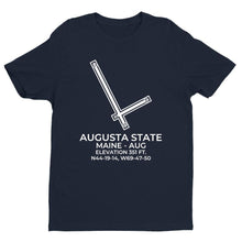 Load image into Gallery viewer, aug augusta me t shirt, Navy