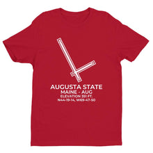 Load image into Gallery viewer, aug augusta me t shirt, Red