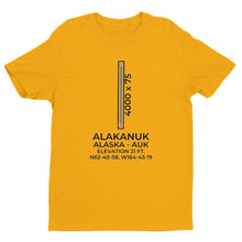 Load image into Gallery viewer, auk alakanuk ak t shirt, Yellow