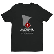 Load image into Gallery viewer, AUSTIN MUNI in AUSTIN; MINNESOTA (AUM; KAUM) T-Shirt