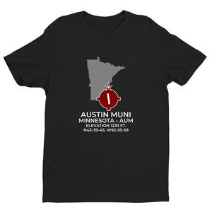 AUSTIN MUNI in AUSTIN; MINNESOTA (AUM; KAUM) T-Shirt
