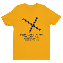 Load image into Gallery viewer, azc colorado city az t shirt, Yellow