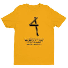 Load image into Gallery viewer, azo kalamazoo mi t shirt, Yellow