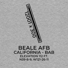 Load image into Gallery viewer, bab marysville ca t shirt, Gray