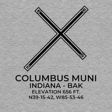 Load image into Gallery viewer, bak columbus in t shirt, Gray