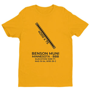 bbb benson mn t shirt, Yellow