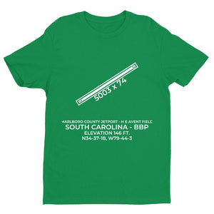 bbp bennettsville sc t shirt, Green