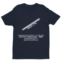 Load image into Gallery viewer, bbp bennettsville sc t shirt, Navy