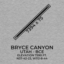 Load image into Gallery viewer, bce bryce canyon ut t shirt, Gray