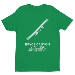 bce bryce canyon ut t shirt, Green