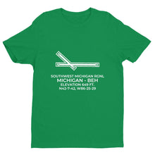 Load image into Gallery viewer, beh benton harbor mi t shirt, Green