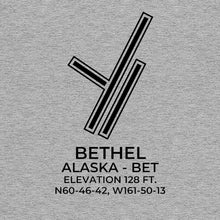 Load image into Gallery viewer, bet bethel ak t shirt, Gray