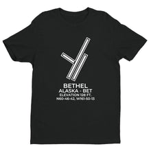 Load image into Gallery viewer, bet bethel ak t shirt, Black