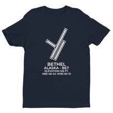 Load image into Gallery viewer, bet bethel ak t shirt, Navy