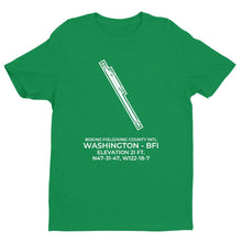 Load image into Gallery viewer, bfi seattle wa t shirt, Green