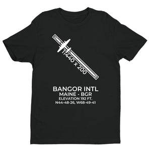 BANGOR INTL in BANGOR; MAINE (BGR; KBGR) T-Shirt