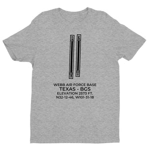 WEBB AIR FORCE BASE (BGS) in BIG SPRING; TEXAS (TX) c.1970 T-Shirt