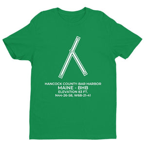 bhb bar harbor me t shirt, Green
