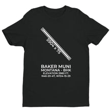 Load image into Gallery viewer, bhk baker mt t shirt, Black