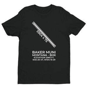 bhk baker mt t shirt, Black