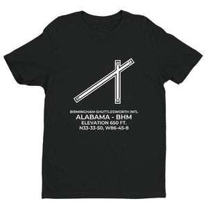 bhm birmingham al t shirt, Black