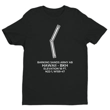 Load image into Gallery viewer, BARKING SANDS ARMY AIR BASE (BKH) in KAUAI; HAWAII c.1945 T-Shirt