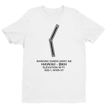 Load image into Gallery viewer, BARKING SANDS ARMY AIR BASE (BKH) in KAUAI; HAWAII c.1945 T-Shirt