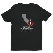 Load image into Gallery viewer, BLH facility map in BLYTHE; CALIFORNIA, Black