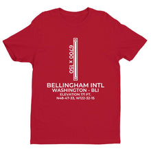 Load image into Gallery viewer, bli bellingham wa t shirt, Red