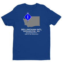 Load image into Gallery viewer, BELLINGHAM INTL near BELLINGHAM; WASHINGTON (BLI; KBLI) T-Shirt