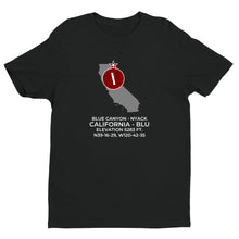 Load image into Gallery viewer, BLUE CANYON - NYACK in EMIGRANT GAP; CALIFORNIA (BLU; KBLU) T-Shirt