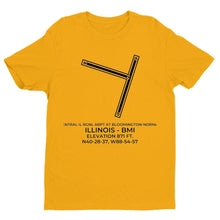 Load image into Gallery viewer, bmi bloomington normal il t shirt, Yellow