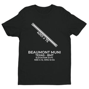 bmt beaumont tx t shirt, Black