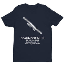 Load image into Gallery viewer, bmt beaumont tx t shirt, Navy