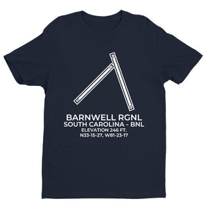bnl barnwell sc t shirt, Navy