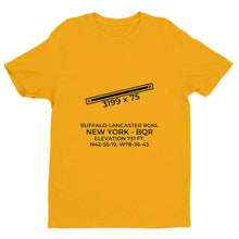 Load image into Gallery viewer, bqr lancaster ny t shirt, Yellow