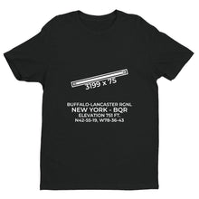 Load image into Gallery viewer, bqr lancaster ny t shirt, Black