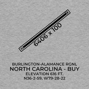 buy burlington nc t shirt, Gray